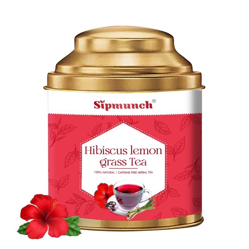 hibiscus lemon grass tea 25 grams