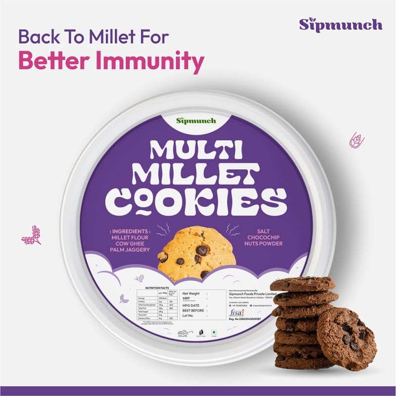 multi millet cookies